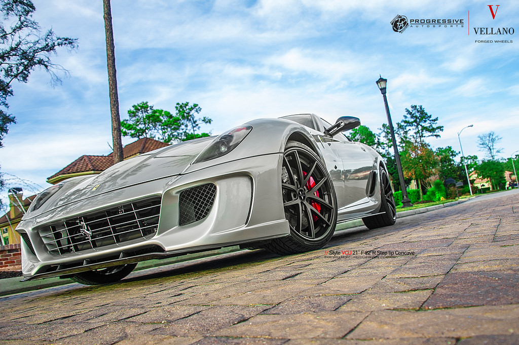 photo 3 Ferrari 599 GTB Fiorano custom wheels VELLANO VCU 21x, ET , tire size X R21. 22x ET