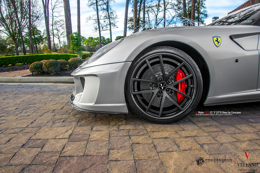 photo 1 Ferrari 599 GTB Fiorano custom wheels VELLANO VCU 21x, ET , tire size X R21. 22x ET