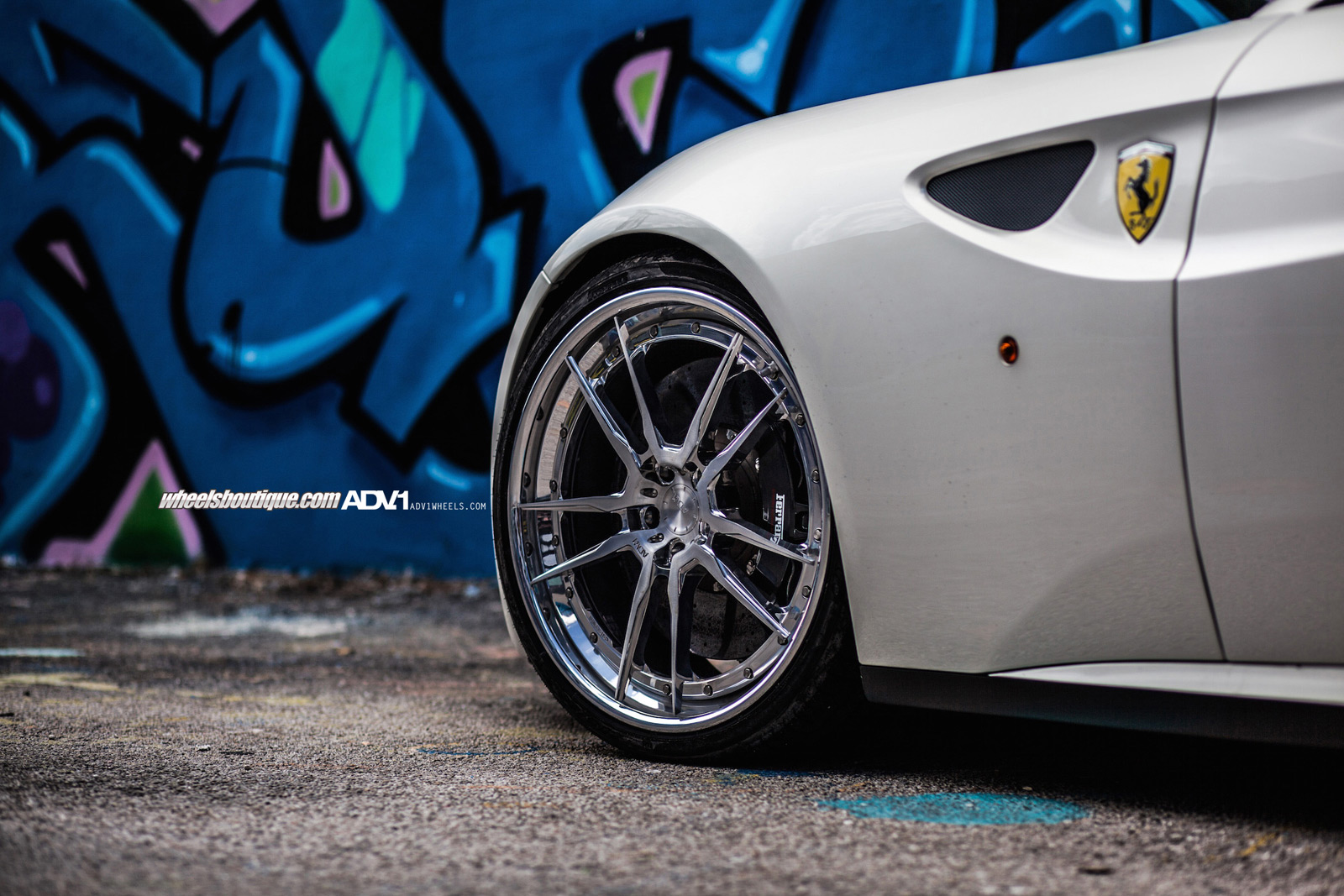 photo 5 Ferrari FF custom wheels ADV 5.2 Track Spec CS 21x9.5, ET , tire size X R21. 22x12.5 ET 