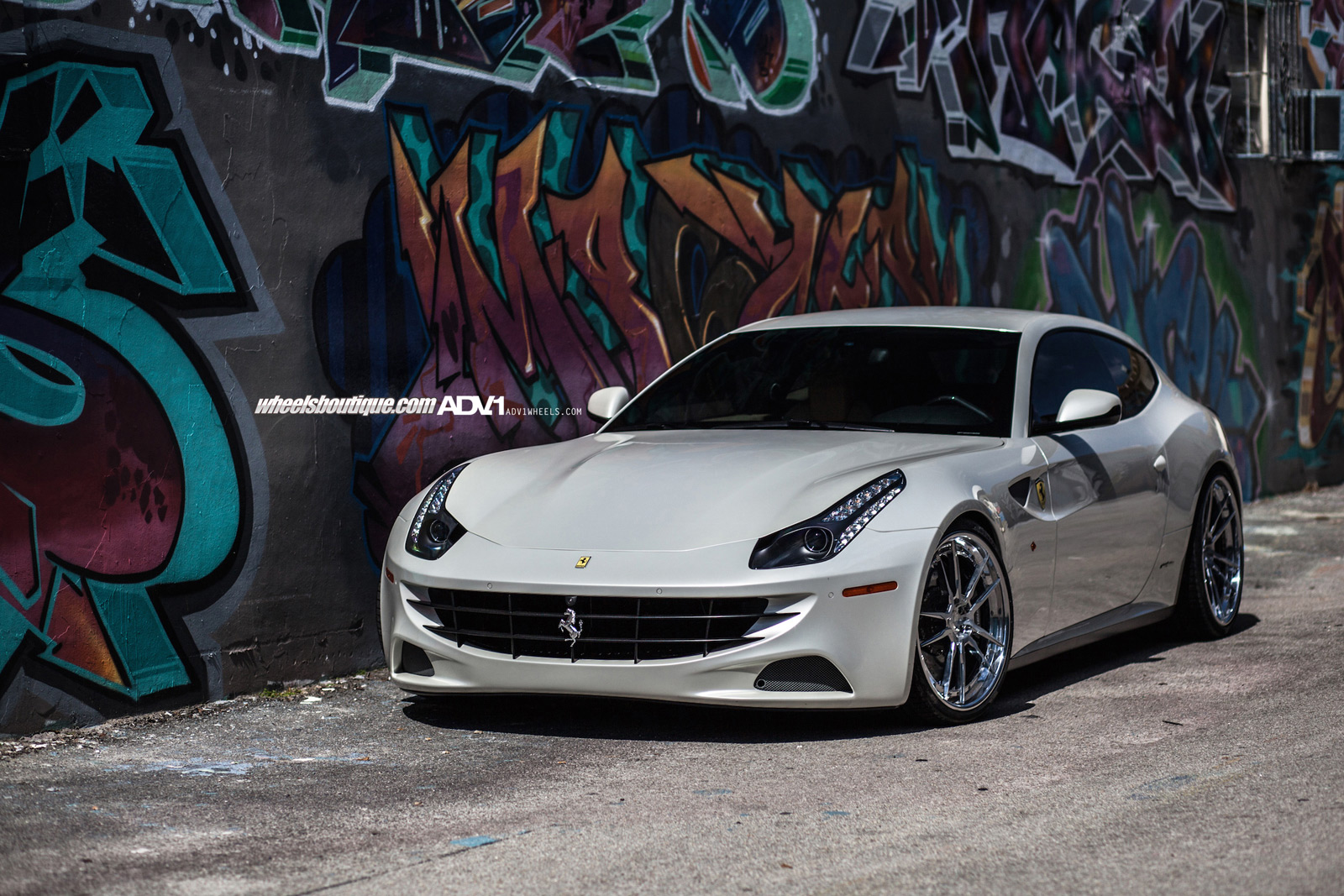 photo 6 Ferrari FF custom wheels ADV 5.2 Track Spec CS 21x9.5, ET , tire size X R21. 22x12.5 ET 