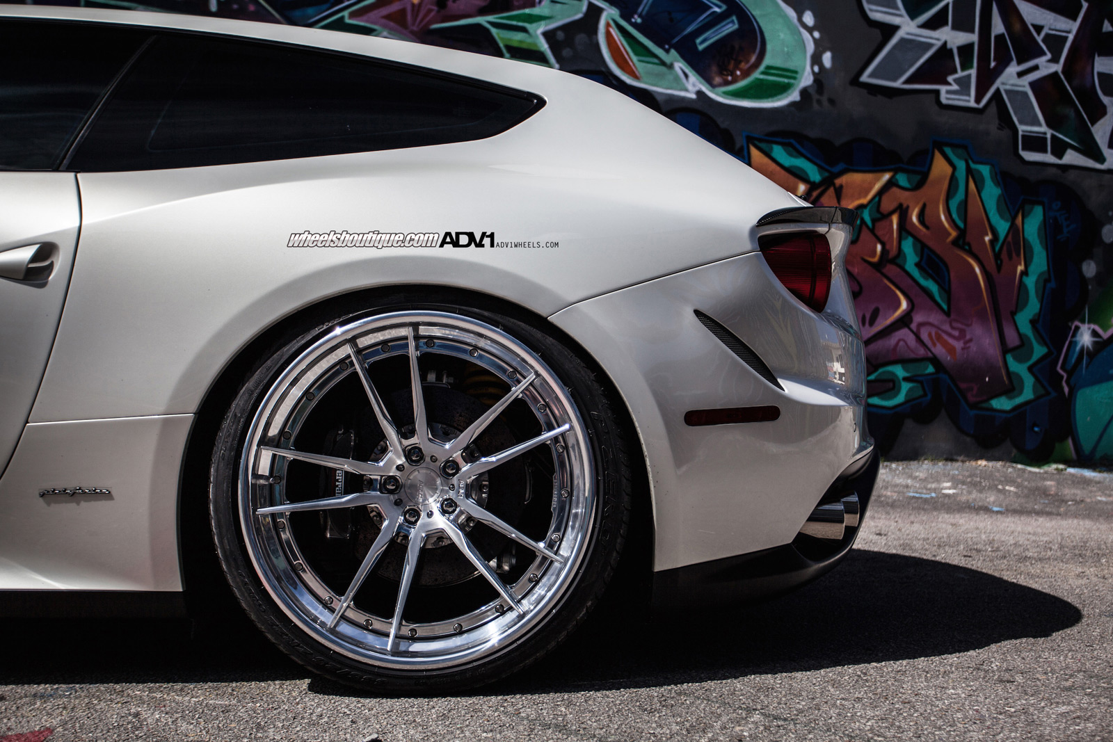 photo 7 Ferrari FF custom wheels ADV 5.2 Track Spec CS 21x9.5, ET , tire size X R21. 22x12.5 ET 