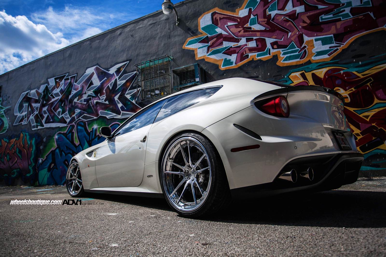 photo 10 Ferrari FF custom wheels ADV 5.2 Track Spec CS 21x9.5, ET , tire size X R21. 22x12.5 ET 