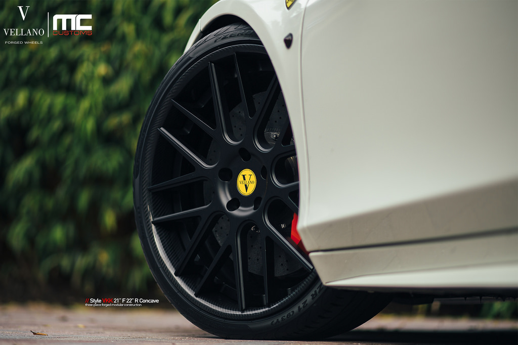 photo 1 Ferrari 458 Italia custom wheels Vellano VKK 21x, ET , tire size X R21. 22x ET
