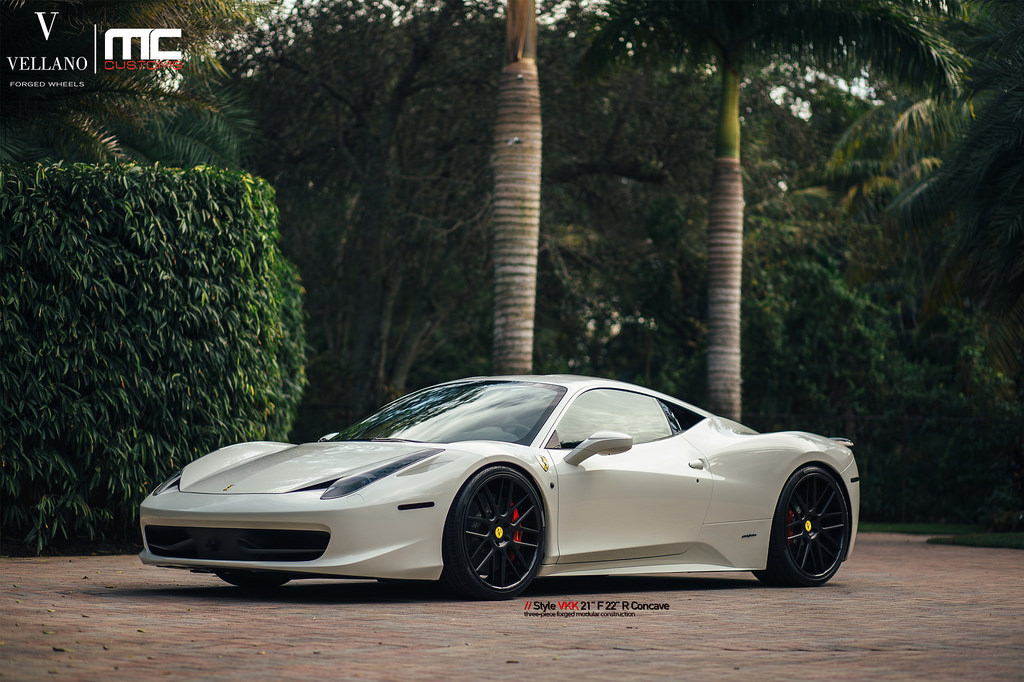 photo 2 Ferrari 458 Italia custom wheels Vellano VKK 21x, ET , tire size X R21. 22x ET