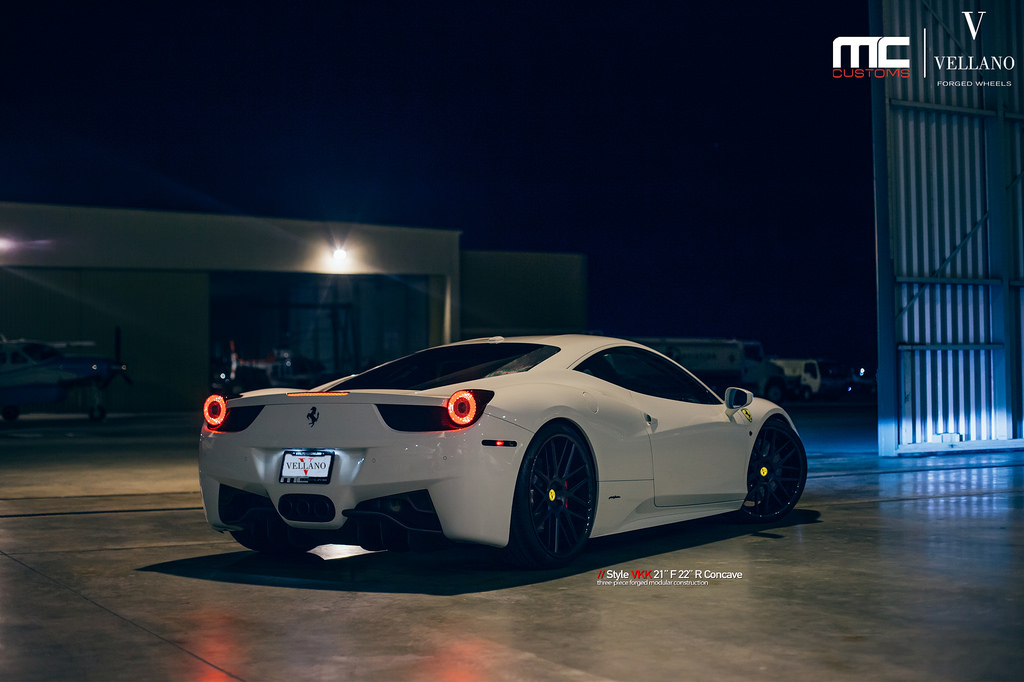 photo 3 Ferrari 458 Italia custom wheels Vellano VKK 21x, ET , tire size X R21. 22x ET
