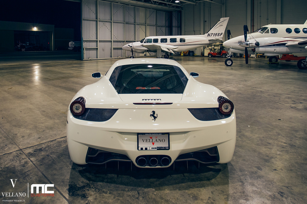 photo 4 Ferrari 458 Italia custom wheels Vellano VKK 21x, ET , tire size X R21. 22x ET