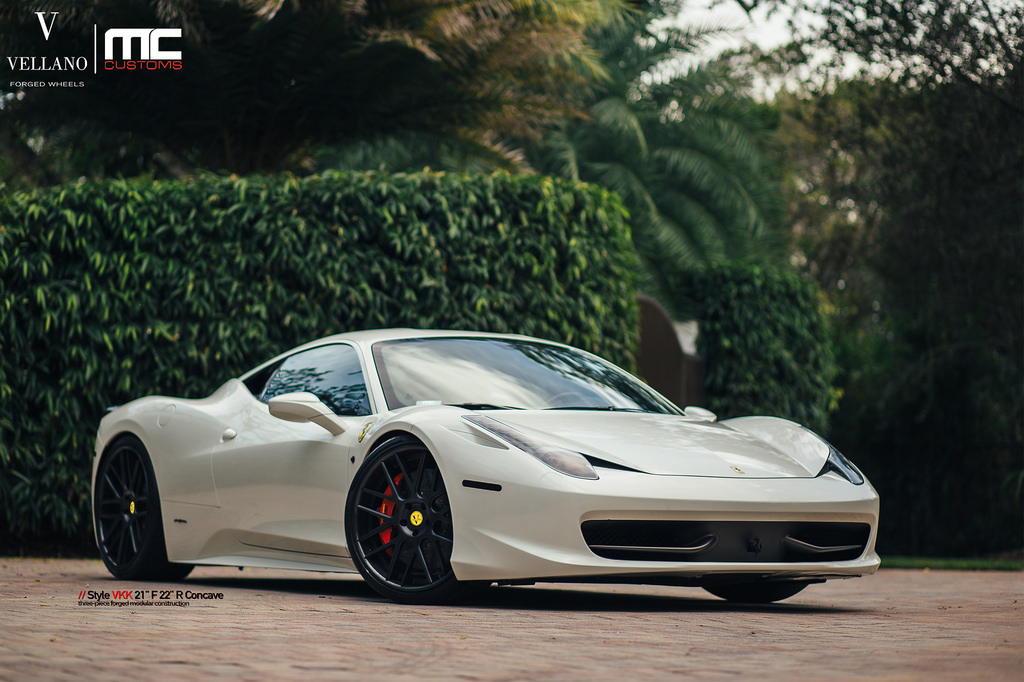 photo 7 Ferrari 458 Italia custom wheels Vellano VKK 21x, ET , tire size X R21. 22x ET