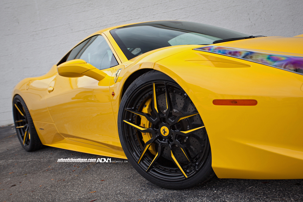 photo 2 Ferrari 458 Italia custom wheels ADV 05 MV.2 CS Series 20x9.0, ET , tire size 245/30 R20. 21x12.0 ET 355/25 R21