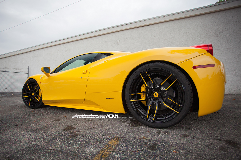photo 5 Ferrari 458 Italia custom wheels ADV 05 MV.2 CS Series 20x9.0, ET , tire size 245/30 R20. 21x12.0 ET 355/25 R21
