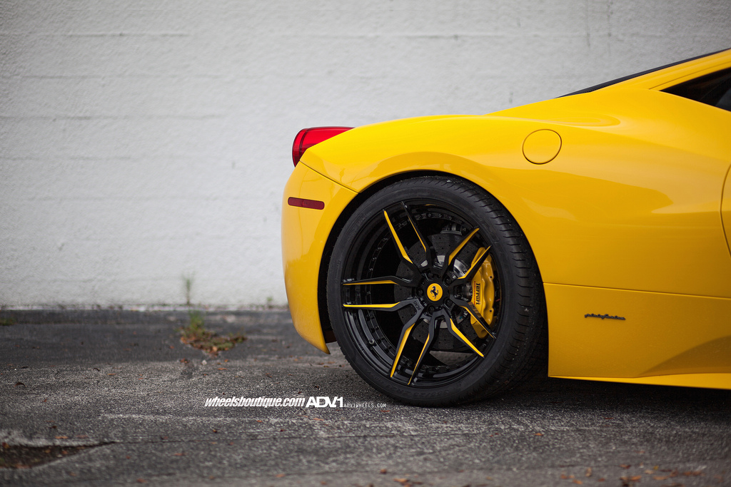 photo 6 Ferrari 458 Italia custom wheels ADV 05 MV.2 CS Series 20x9.0, ET , tire size 245/30 R20. 21x12.0 ET 355/25 R21