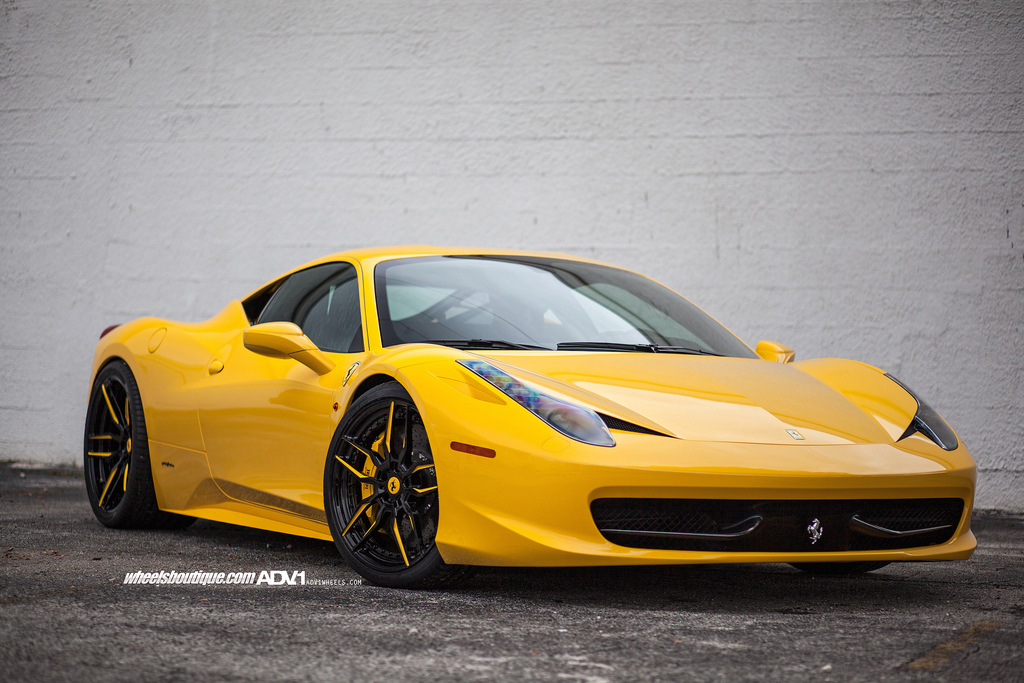 photo 7 Ferrari 458 Italia custom wheels ADV 05 MV.2 CS Series 20x9.0, ET , tire size 245/30 R20. 21x12.0 ET 355/25 R21