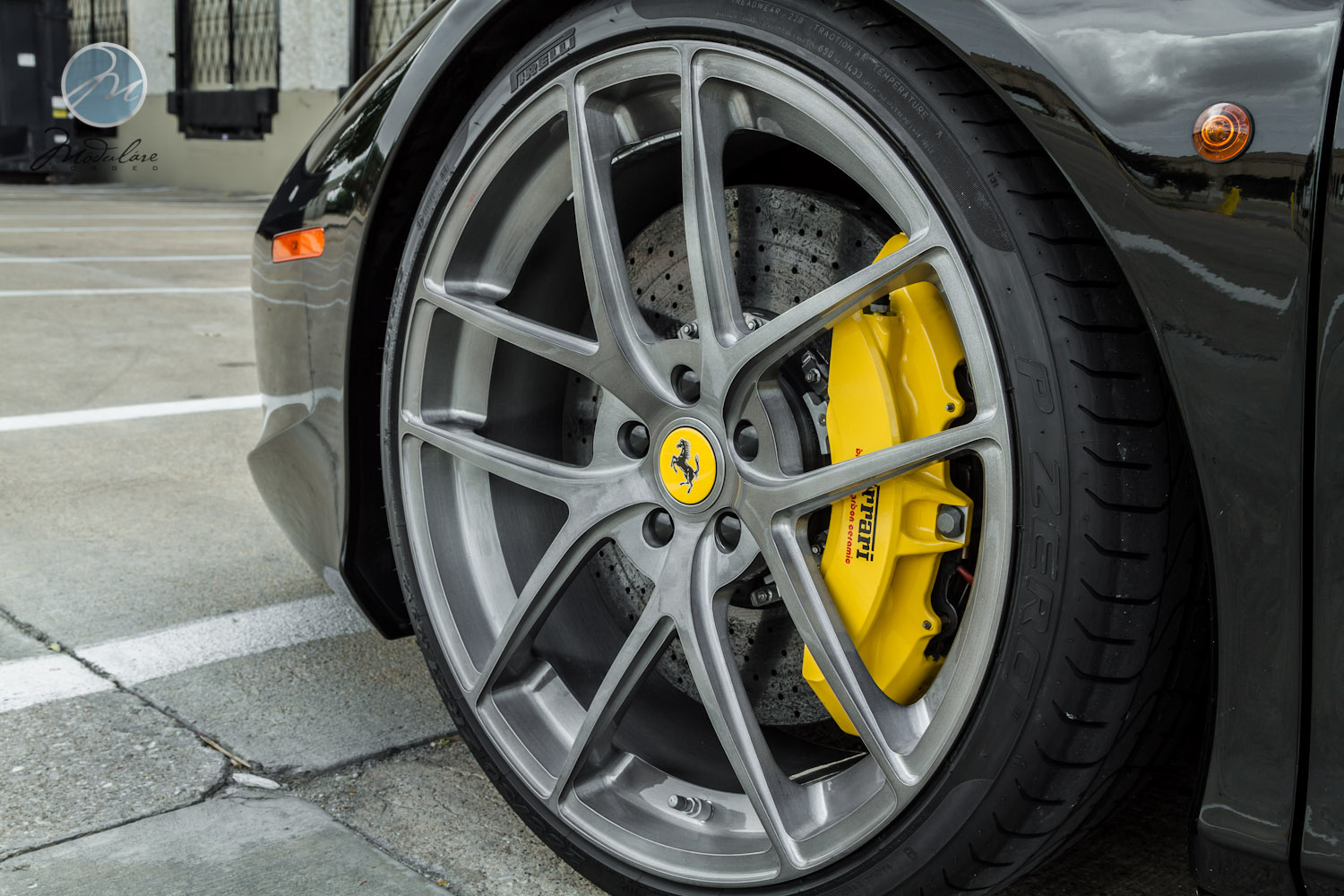 photo 5 Ferrari 458 Italia custom wheels Modulare B18 Evo 21x9.0, ET , tire size 255/30 R21. 22x12.0 ET 335/25 R22