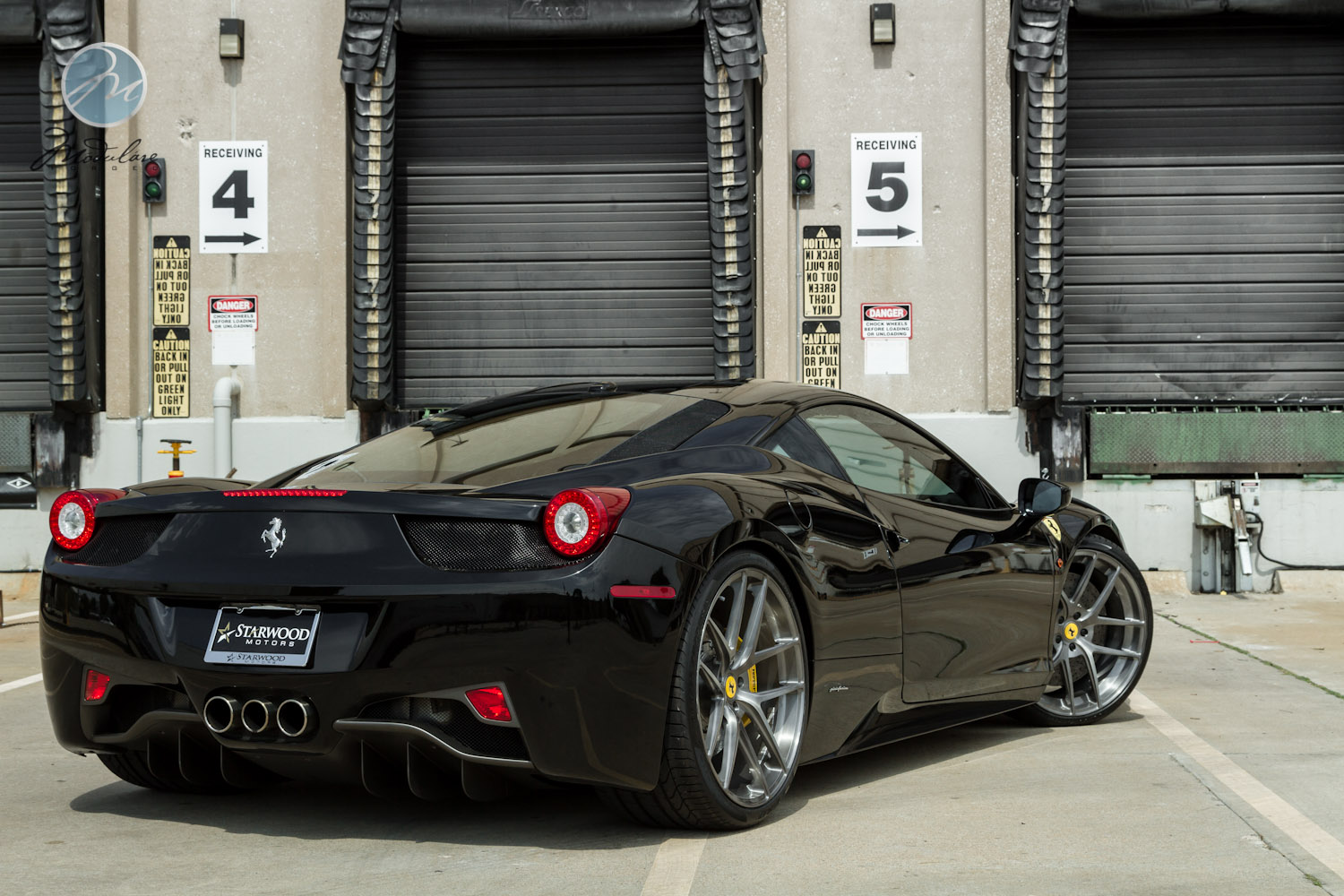 photo 9 Ferrari 458 Italia custom wheels Modulare B18 Evo 21x9.0, ET , tire size 255/30 R21. 22x12.0 ET 335/25 R22