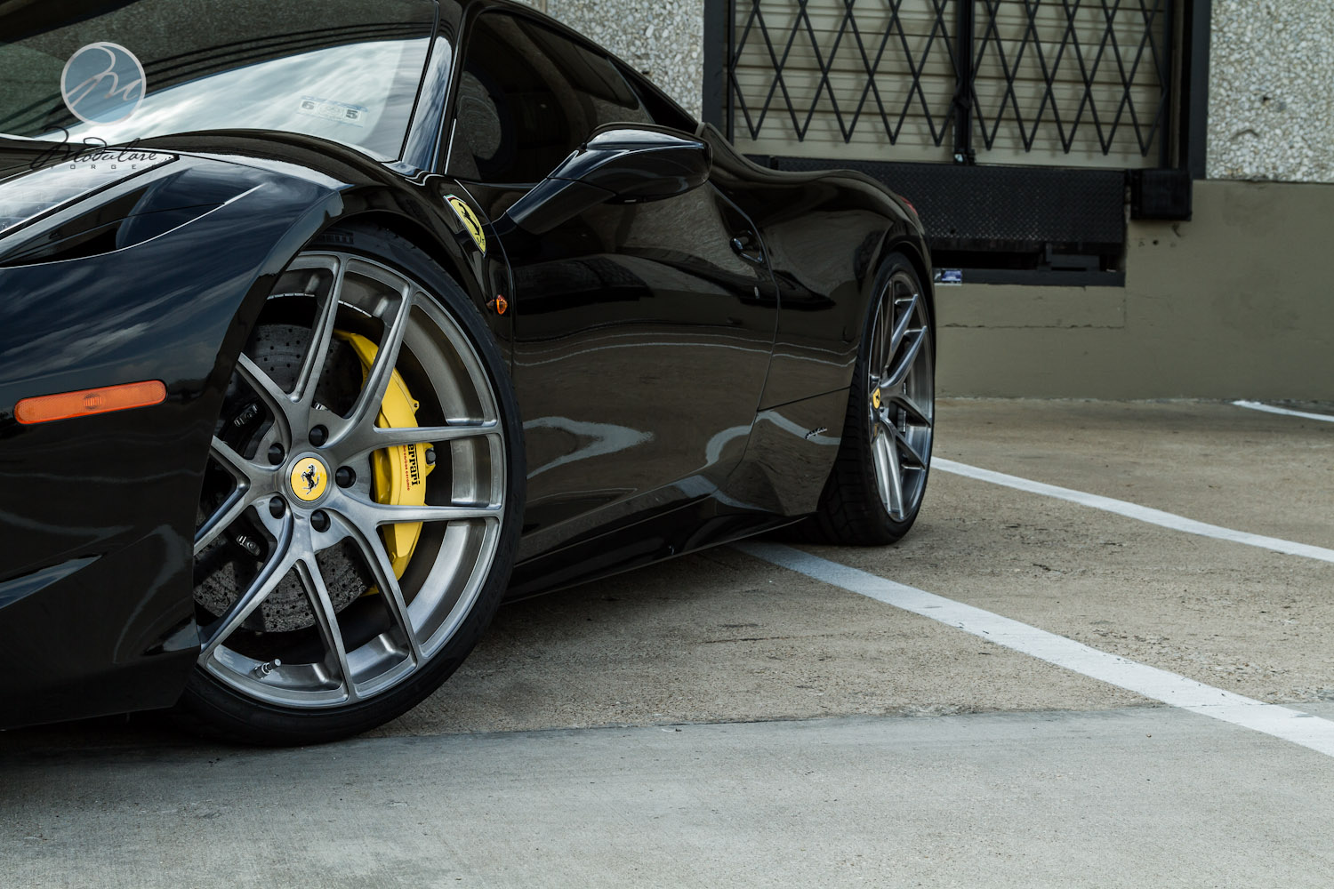 photo 11 Ferrari 458 Italia custom wheels Modulare B18 Evo 21x9.0, ET , tire size 255/30 R21. 22x12.0 ET 335/25 R22
