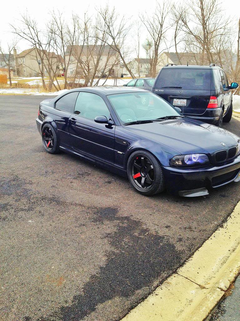 photo 1 BMW M3 custom wheels Staggered TE37sl 18x9.5, ET +22, tire size X R18. 18x10.5 ET+20
