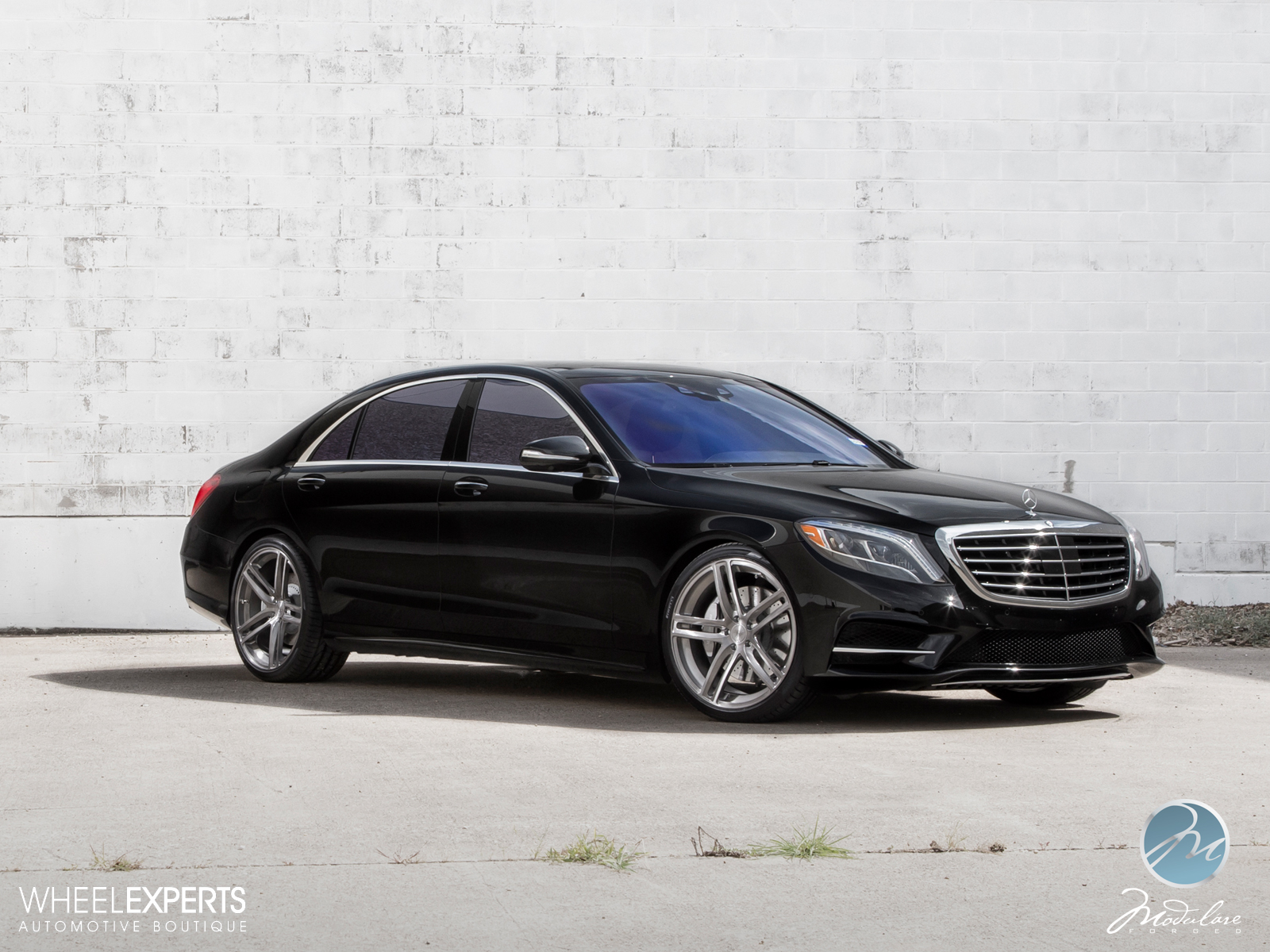 photo 2 Mercedes-Benz S-Class custom wheels Modulare B34 21x9.0, ET , tire size 245/35 R21. 21x10.5 ET 295/30 R21