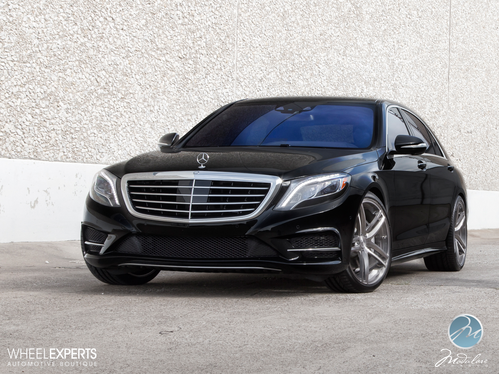 photo 3 Mercedes-Benz S-Class custom wheels Modulare B34 21x9.0, ET , tire size 245/35 R21. 21x10.5 ET 295/30 R21