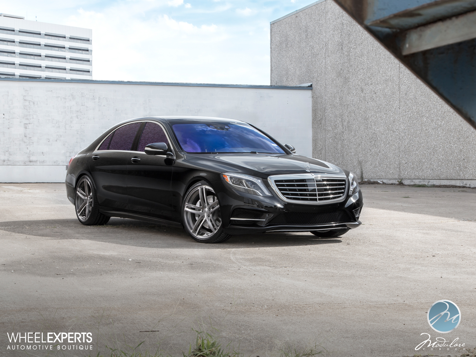 photo 4 Mercedes-Benz S-Class custom wheels Modulare B34 21x9.0, ET , tire size 245/35 R21. 21x10.5 ET 295/30 R21