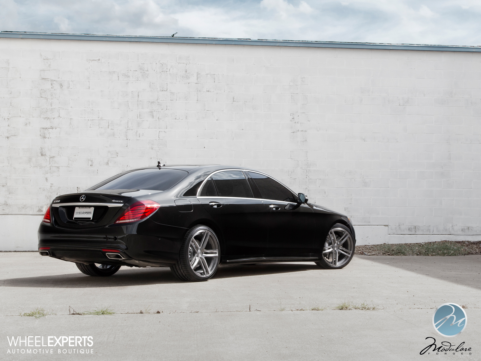 photo 6 Mercedes-Benz S-Class custom wheels Modulare B34 21x9.0, ET , tire size 245/35 R21. 21x10.5 ET 295/30 R21
