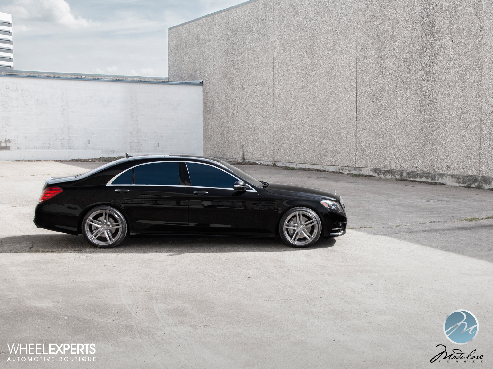 photo 7 Mercedes-Benz S-Class custom wheels Modulare B34 21x9.0, ET , tire size 245/35 R21. 21x10.5 ET 295/30 R21