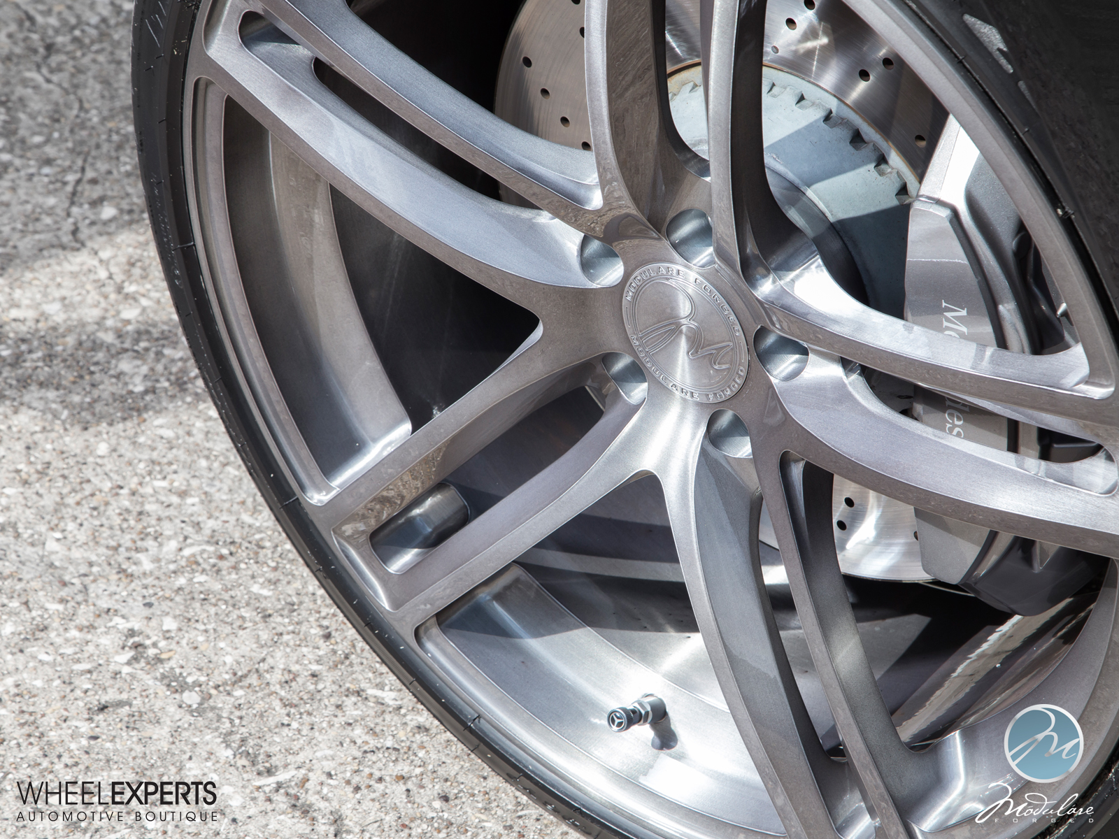 photo 1 Mercedes-Benz S-Class custom wheels Modulare B34 21x9.0, ET , tire size 245/35 R21. 21x10.5 ET 295/30 R21