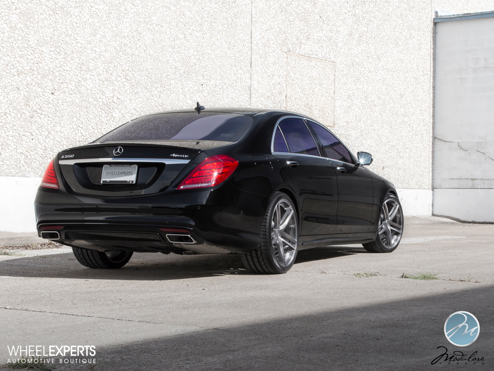 photo 9 Mercedes-Benz S-Class custom wheels Modulare B34 21x9.0, ET , tire size 245/35 R21. 21x10.5 ET 295/30 R21