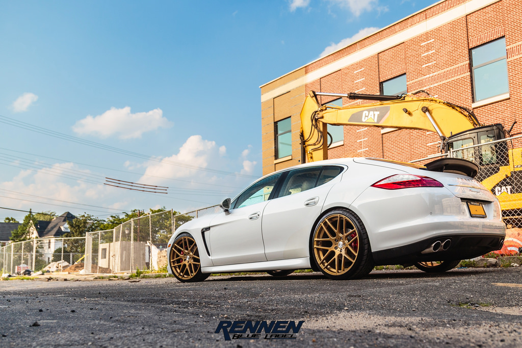 photo 5 Porsche Panamera custom wheels Rennen RS-7 22x9.0, ET , tire size X R22. 22x10.5 ET 