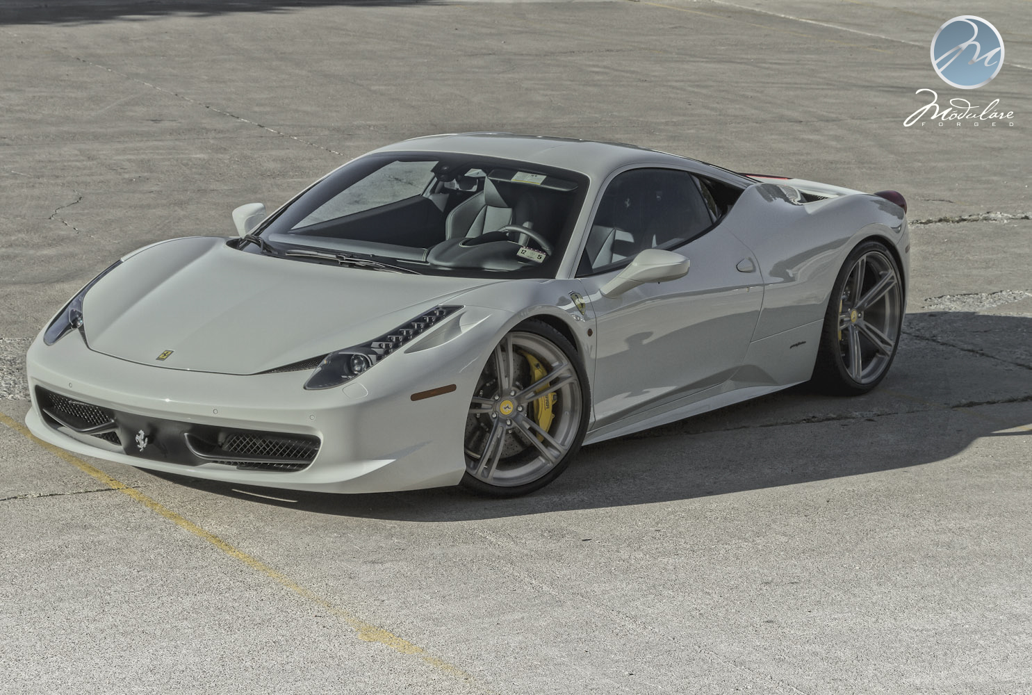 photo 3 Ferrari 458 Italia custom wheels Modulare B35  21x9.0, ET , tire size 255/30 R21. 22x12.0 ET 335/25 R22