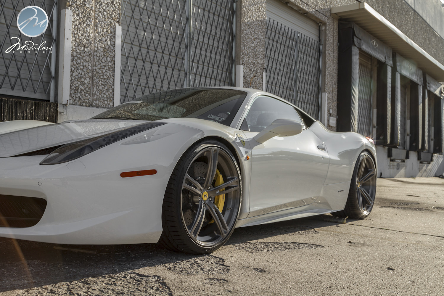 photo 7 Ferrari 458 Italia custom wheels Modulare B35  21x9.0, ET , tire size 255/30 R21. 22x12.0 ET 335/25 R22
