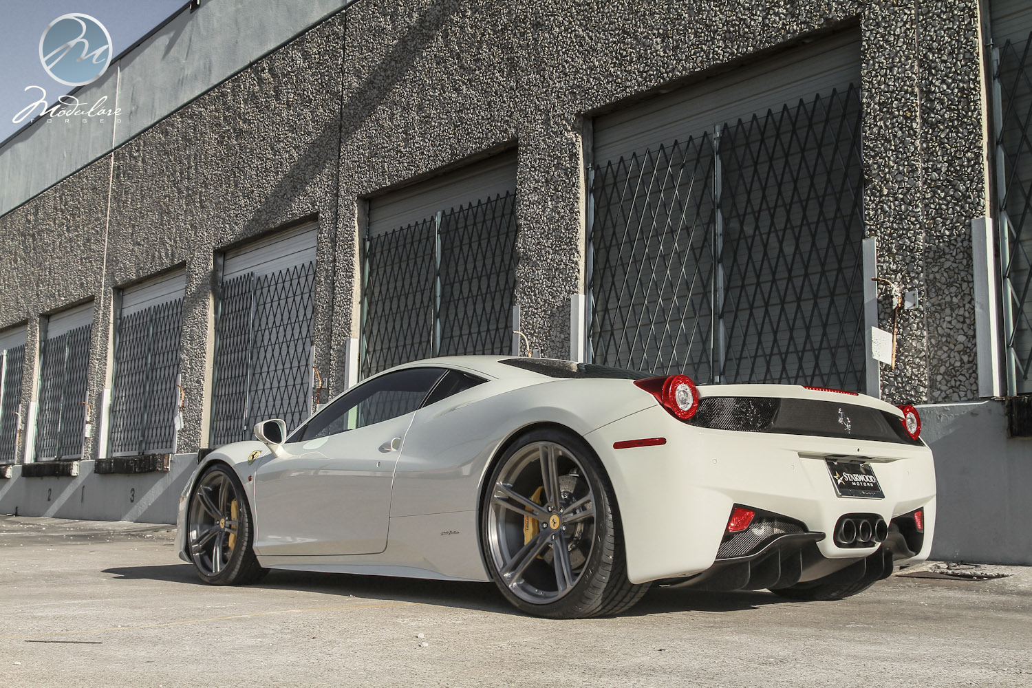 photo 11 Ferrari 458 Italia custom wheels Modulare B35  21x9.0, ET , tire size 255/30 R21. 22x12.0 ET 335/25 R22