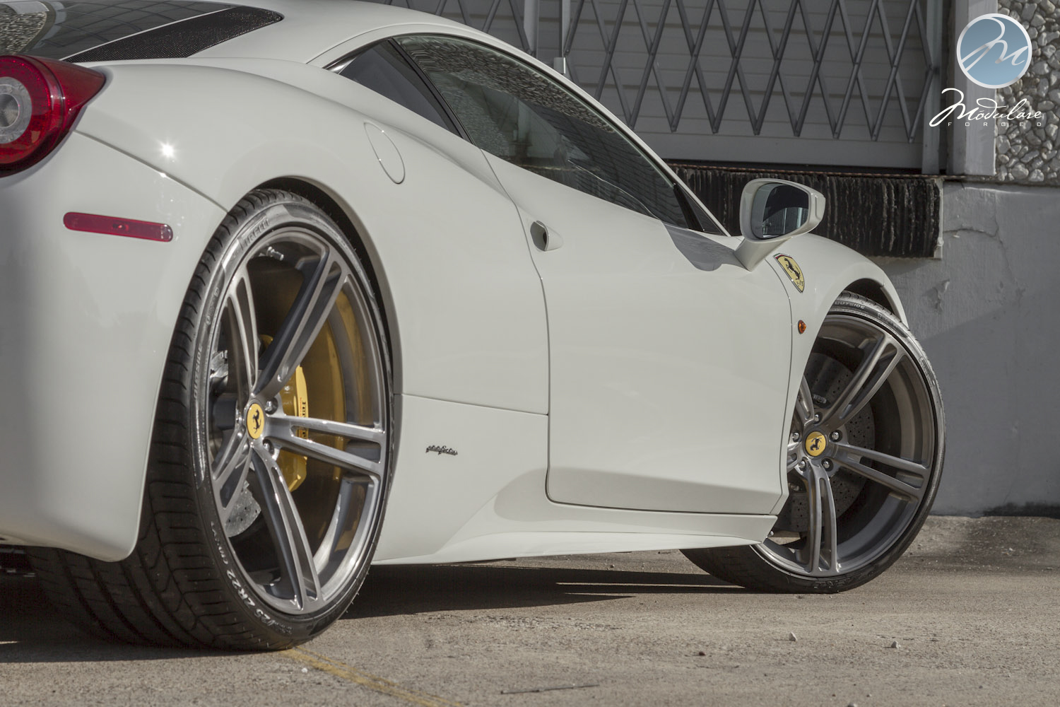 photo 15 Ferrari 458 Italia custom wheels Modulare B35  21x9.0, ET , tire size 255/30 R21. 22x12.0 ET 335/25 R22