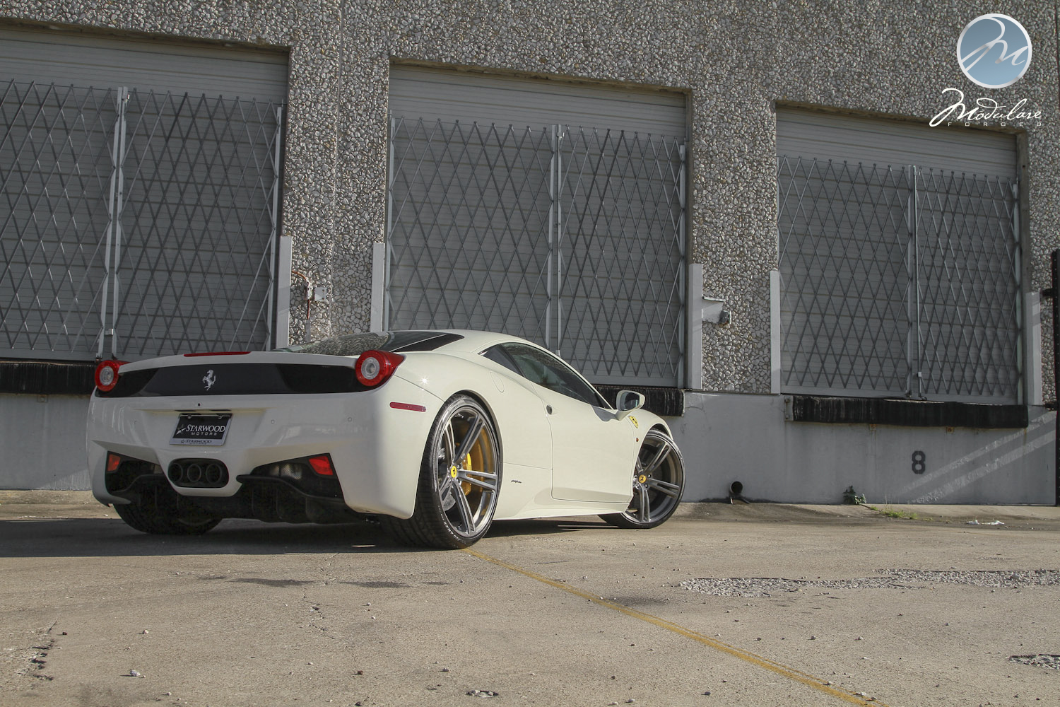 photo 16 Ferrari 458 Italia custom wheels Modulare B35  21x9.0, ET , tire size 255/30 R21. 22x12.0 ET 335/25 R22
