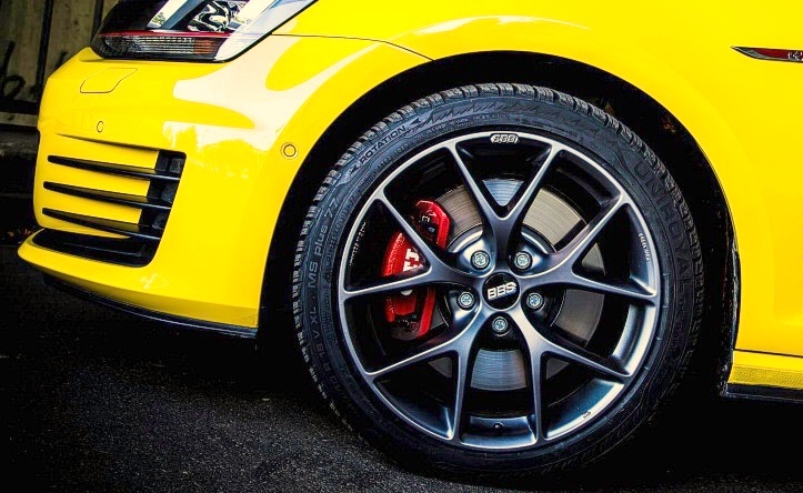 photo 1 Volkswagen Golf GTI custom wheels BBS SR 18x8.0, ET +45, tire size X R18. x ET 