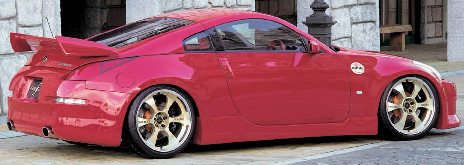 photo 2 Nissan 350Z custom wheels Fabulous Expand Racing 20x9.0, ET +18, tire size 245/35 R20. 20x11.0 ET+24 285/30 R20