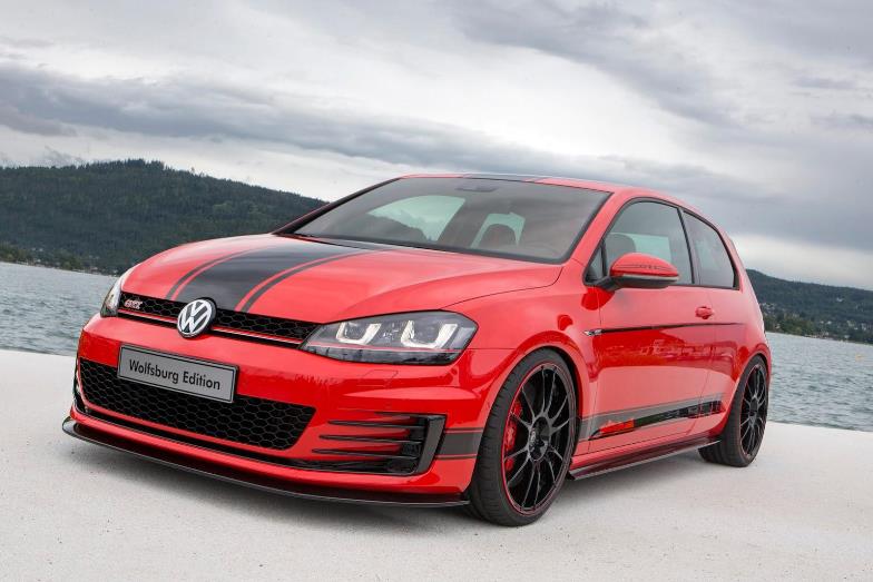 photo 2 Volkswagen Golf GTI custom wheels WOLFSBURG  EDITION 19x8.0, ET +45, tire size X R19. x ET 