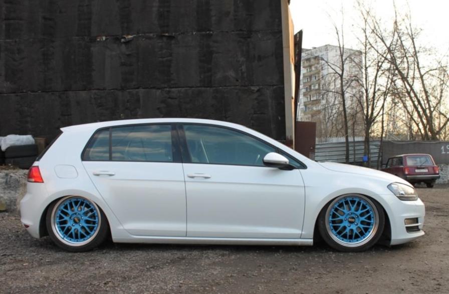 photo 4 Volkswagen Golf GTI custom wheels BBS LM 18x7.5, ET +45, tire size 245/40 R18. x ET