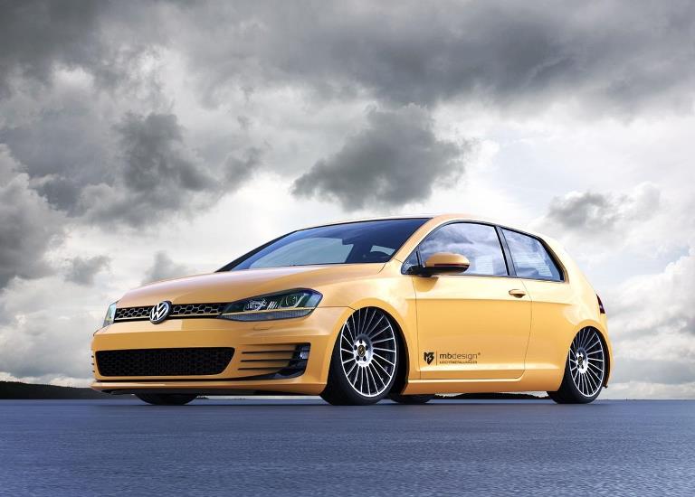 photo 4 Volkswagen Golf GTI custom wheels ETABETA VENTI-R 20x9.0, ET +38, tire size X R20. x ET