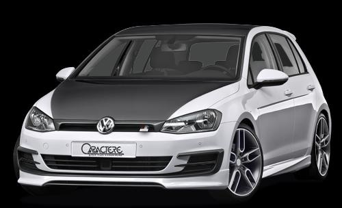 photo 2 Volkswagen Golf GTI custom wheels CARACTERE CW1 19x8.5, ET +50, tire size X R19. x ET