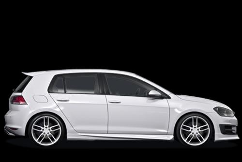 photo 4 Volkswagen Golf GTI custom wheels CARACTERE CW1 19x8.5, ET +50, tire size X R19. x ET