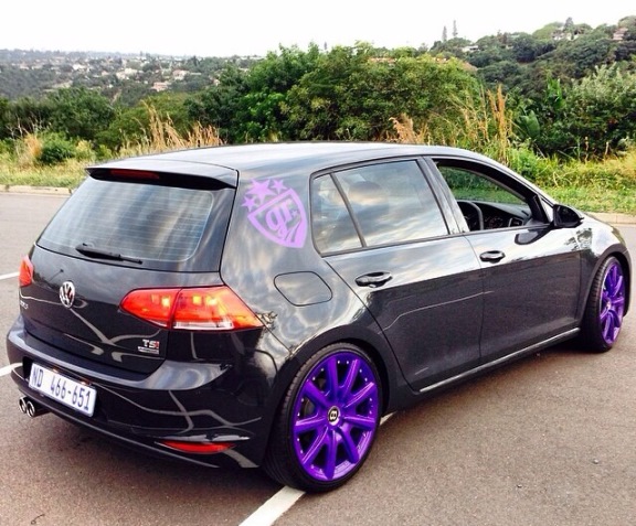 photo 3 Volkswagen Golf GTI custom wheels BENTLEY CONTINENTAL GT 9 SPOKE 19x9.0, ET +41, tire size X R19. x ET 
