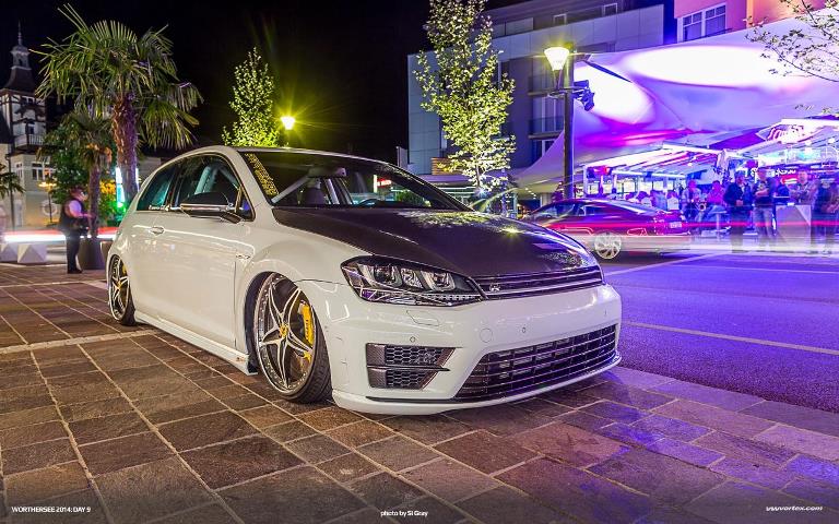 photo 2 Volkswagen Golf GTI custom wheels OZ  MITO ROSSO III 20x8.5, ET +39, tire size X R20. x ET 