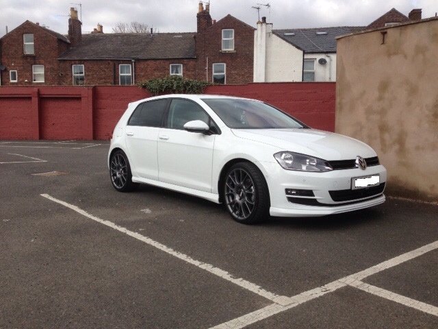 photo 1 Volkswagen Golf GTI custom wheels BBS CK 19x8.0, ET +44, tire size X R19. x ET