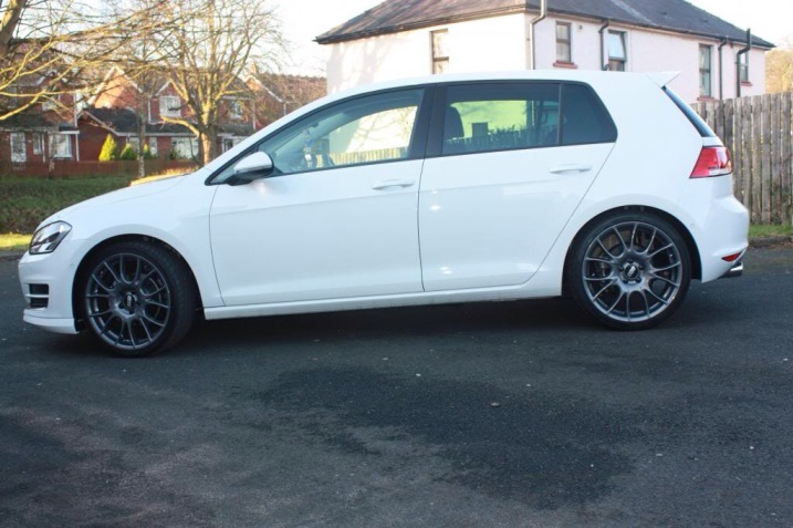 photo 2 Volkswagen Golf GTI custom wheels BBS CK 19x8.0, ET +44, tire size X R19. x ET