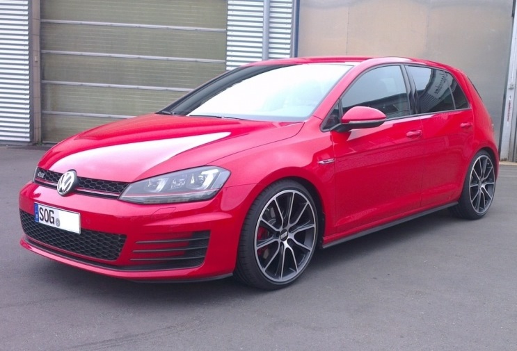 photo 1 Volkswagen Golf GTI custom wheels BBS SV 19x8.5, ET +47, tire size X R19. x ET