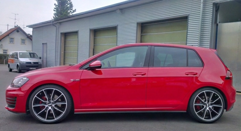 photo 3 Volkswagen Golf GTI custom wheels BBS SV 19x8.5, ET +47, tire size X R19. x ET