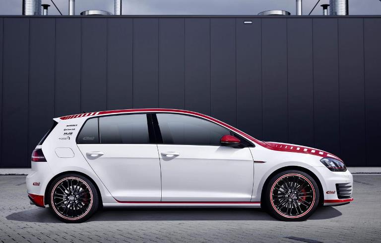 photo 2 Volkswagen Golf GTI custom wheels BORBET  CW2 REDLINE 19x8.5, ET +45, tire size X R19. x ET 