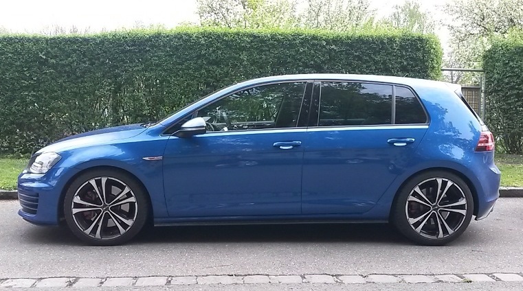 photo 1 Volkswagen Golf GTI custom wheels BROCK  RC17 18x8.0, ET +45, tire size X R18. x ET 