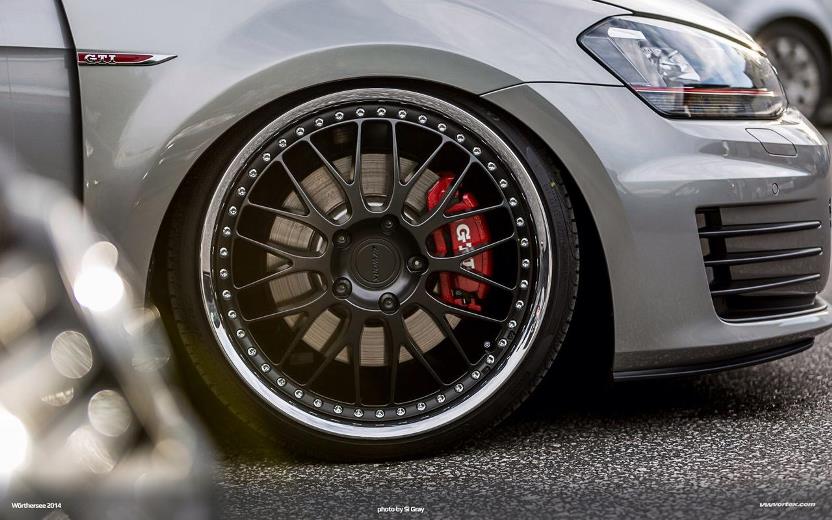 photo 1 Volkswagen Golf GTI custom wheels WORK  BROMBACHER 20x, ET , tire size X R20. x ET 