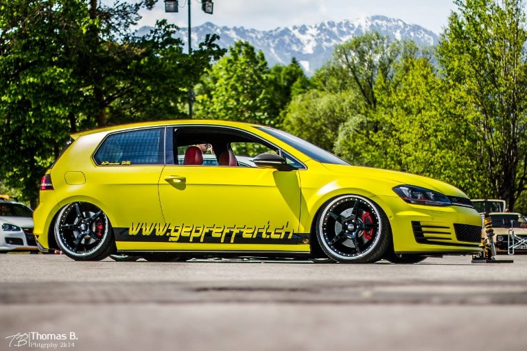 photo 1 Volkswagen Golf GTI custom wheels OZ  CRONO III 20x8.5, ET +45, tire size X R20. x ET 