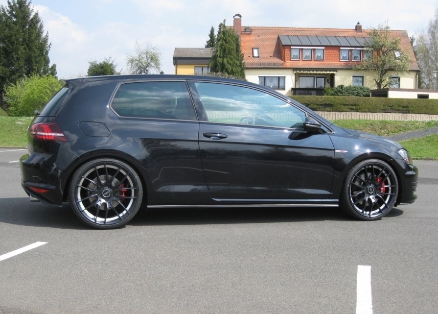 photo 3 Volkswagen Golf GTI custom wheels BE  GTS-AV 19x8.5, ET , tire size X R19. x ET 